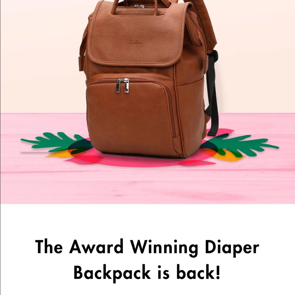 La’Mare Diaper bag back pack - Picture 8 of 11